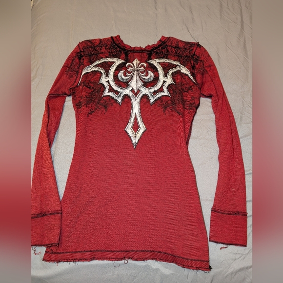 Reversible long sleeve Affliction - Picture 4 of 8